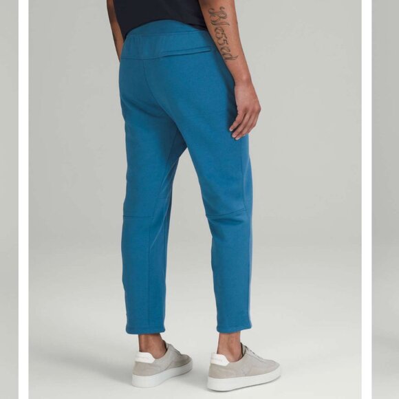 Lululemon Mens Relaxed-Fit French Terry Jogger Size L Light Blue Athleisure - Picture 12 of 15